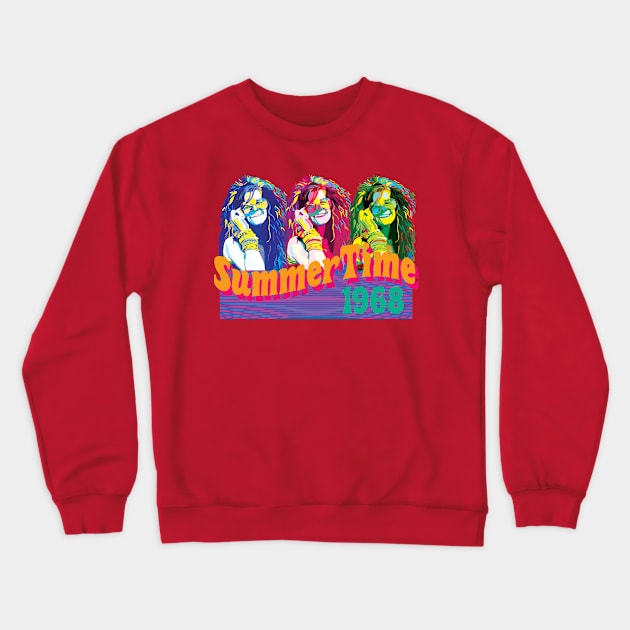 Joplin Summertime Crewneck Sweatshirt by PulsePeople